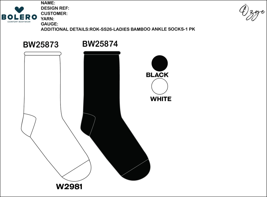 BAMBU Sukka kiristämätön 37-41