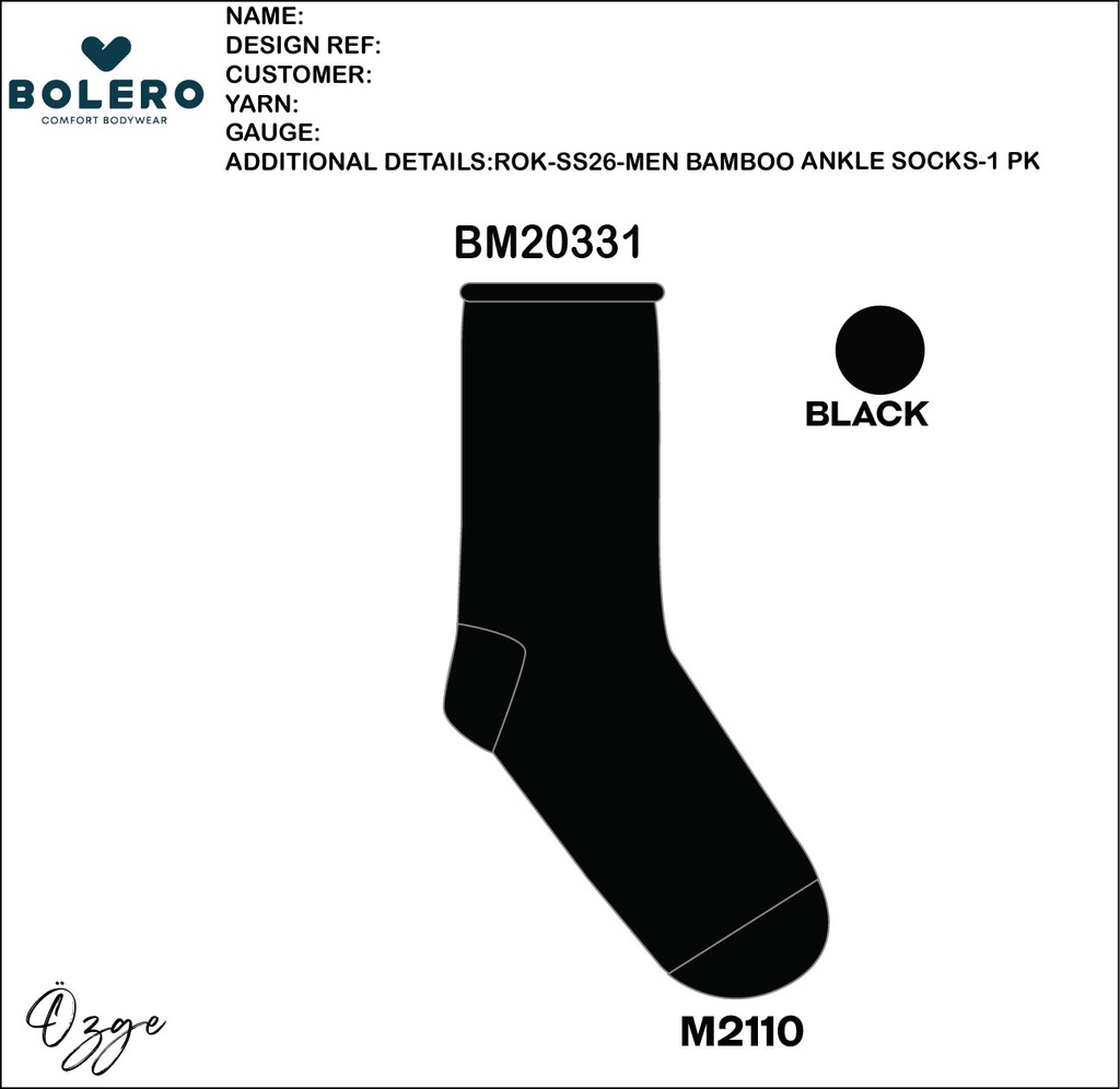 BAMBU Sukka kiristämätön 41-45
