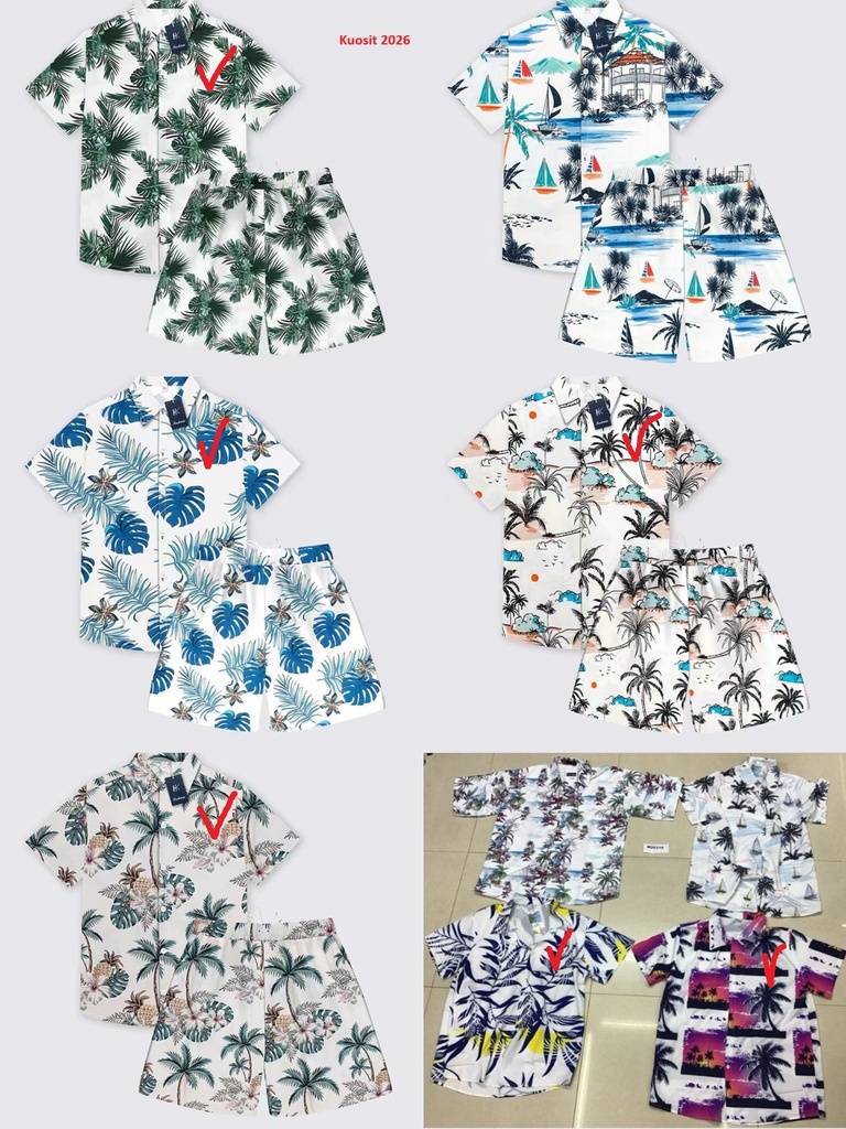 Miesten Havaiji-paita
