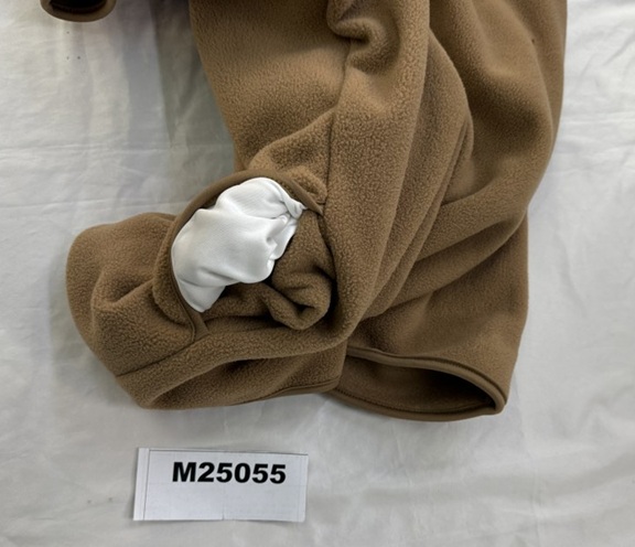 Fleece-liivi valkoinen, koko L