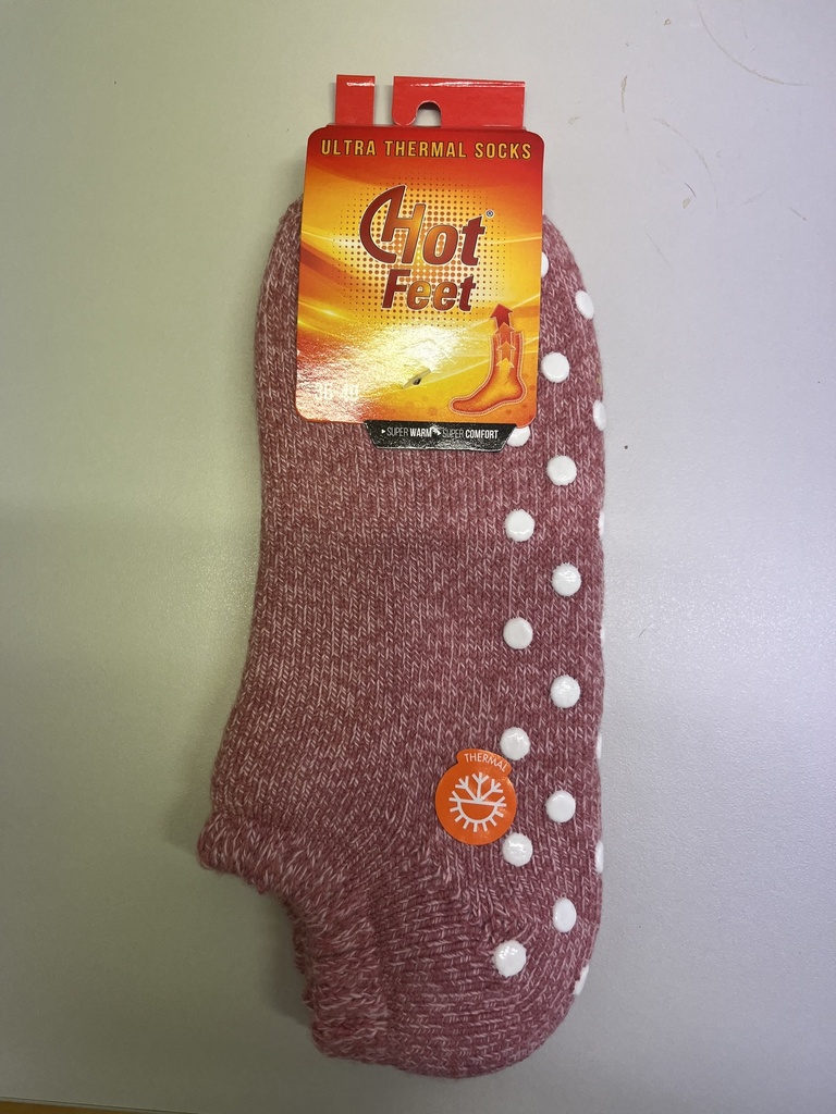 HOT FEET THERMO sneakersukka 41-45, non-slip pohja