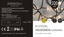 Jääkristalli Ulkovalosarja 320 Led, valkoinen
