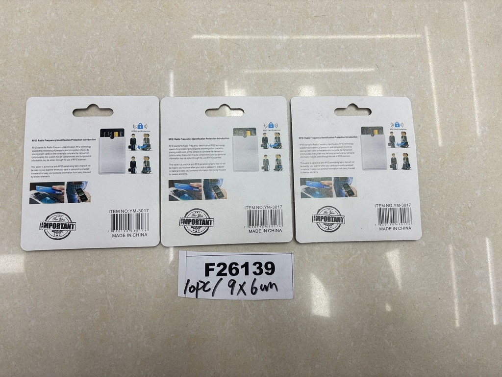 RFID-suojakuori korteille, 10 kpl