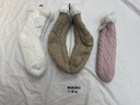 Polyesteri palmikko pehmosukka non-slip 37-41 ( 11x38cm ) 1par/pkt.