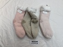 Polyesteri raita pehmosukka non-slip 37-41 ( 11x25cm ) 1par/pkt.
