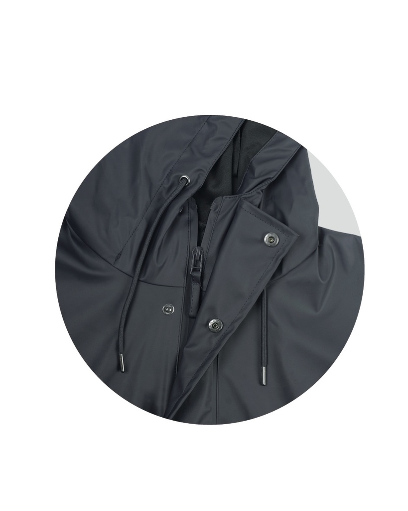 Naisten sadetakki navy L