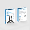 Veger Punottu Kaapeli USB A-C 66W 1,2M