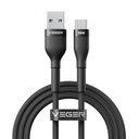 Veger Punottu Kaapeli USB A-C 66W 1,2M