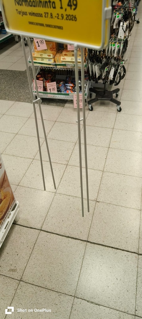 Hintanäyttö 40x40x80 tai muihin vastaaviin koreihin. UUSI!