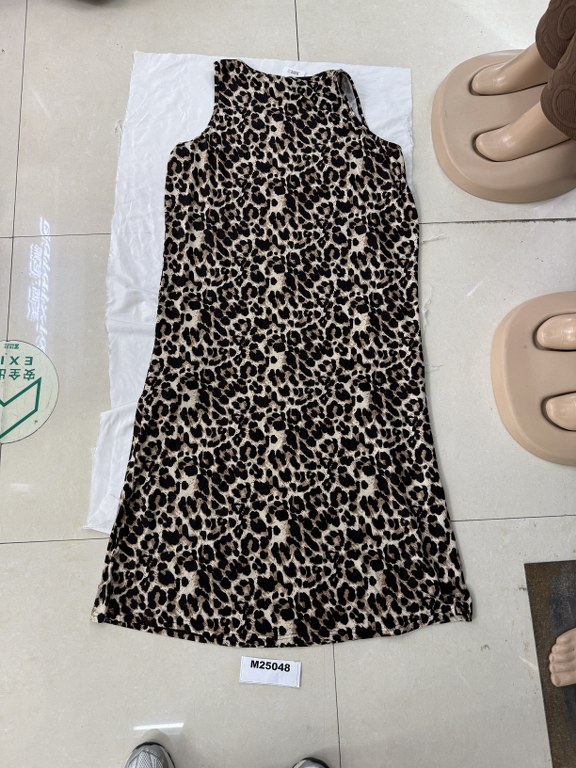 Naisten hihaton Milk fiber mekko, eläinkuosi