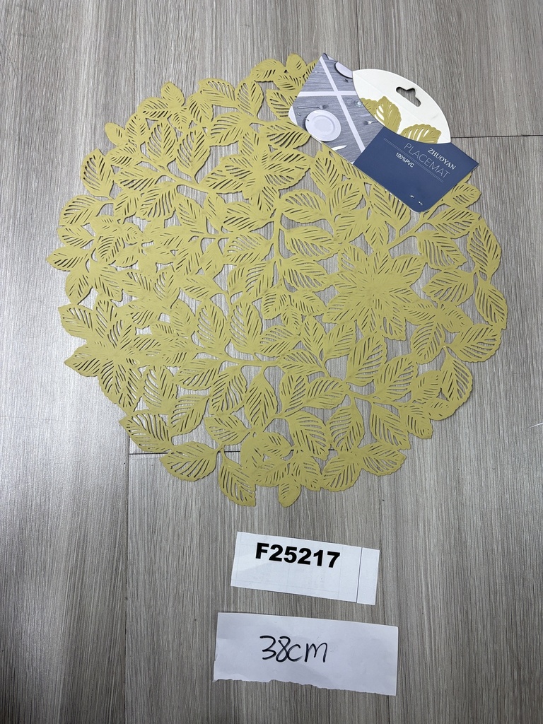 Pöytätabletti 38 cm, kulta