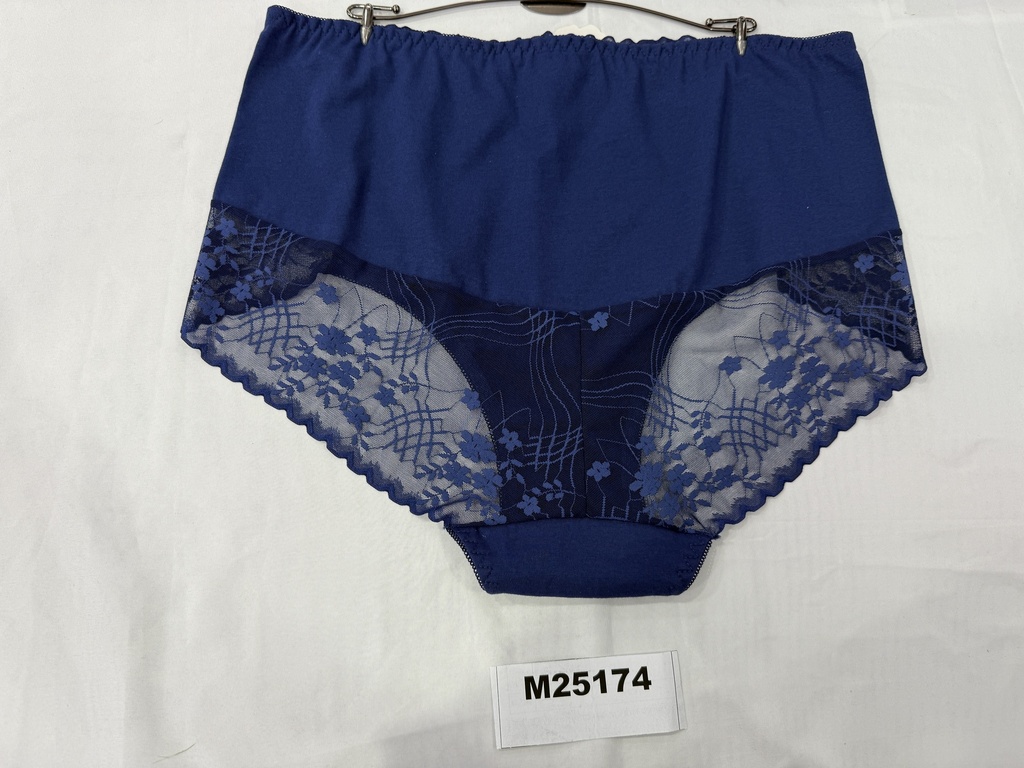 Naisten alushousut, puuvilla, 3-kokolajitelma, isommat koot  L-2XL, värilajitelma