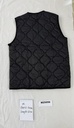 Naisten tikkiliivi, musta 4-kokolajitelma: M, L, XL ja 2XL, esim 2-4-4-2 = sisäpakkaus 12