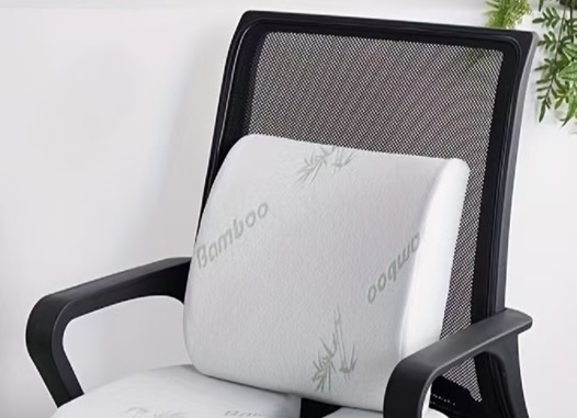 UUTUUS! Bambu-Memory foam terveys/tukityyny selälle/alaselälle 33x32x10cm