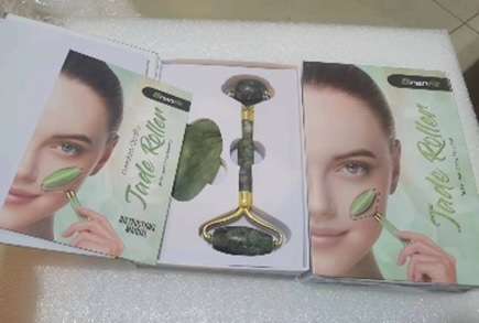 Jade-roller + Guashasetti 2-os. 