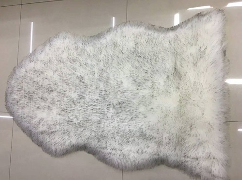 Tekoturkistalja 50x80cm, tuuhea extra pehmeä karva, VALKOINEN FOX