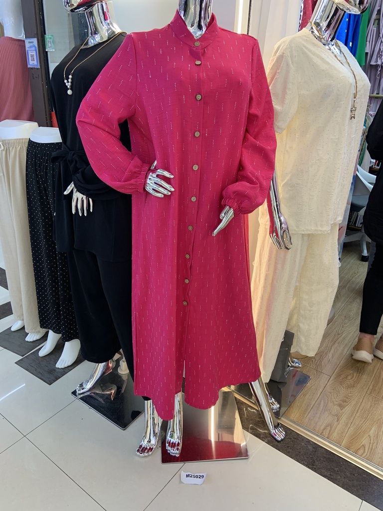 Naisten pitkä mekko pienillä TIMANTEILLA, MUSTA, S/M ja L/XL -lajitelma