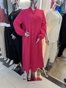 Naisten pitkä mekko FUCHSIA, S/M ja L/XL -lajitelma, ILMAN TIMANTTEJA