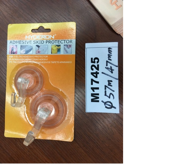 Koukku muovinen imukupilla 2 kpl, koko 47 mm, SP 12