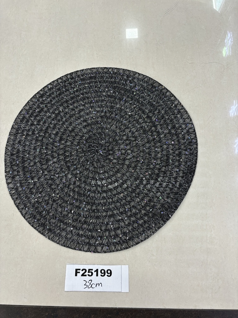 Pöytätabletti 38 cm, musta