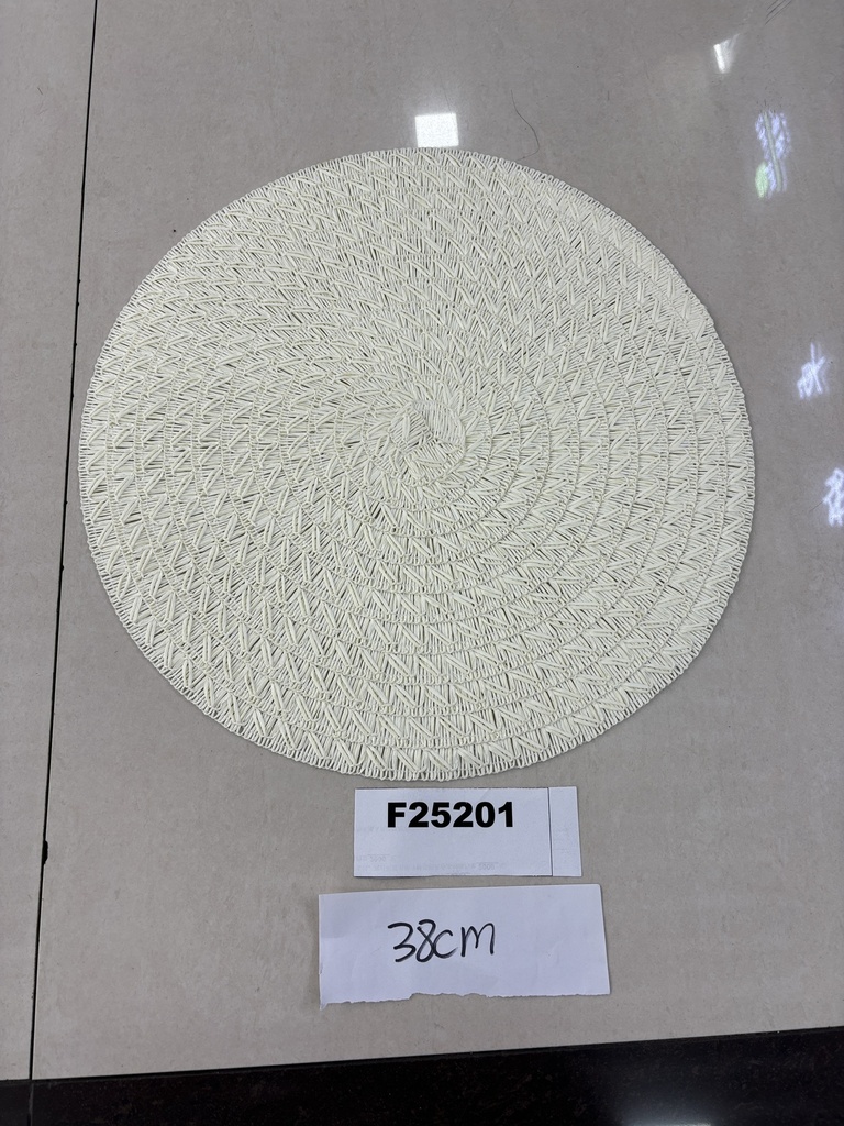 Pöytätabletti 38 cm, kerma