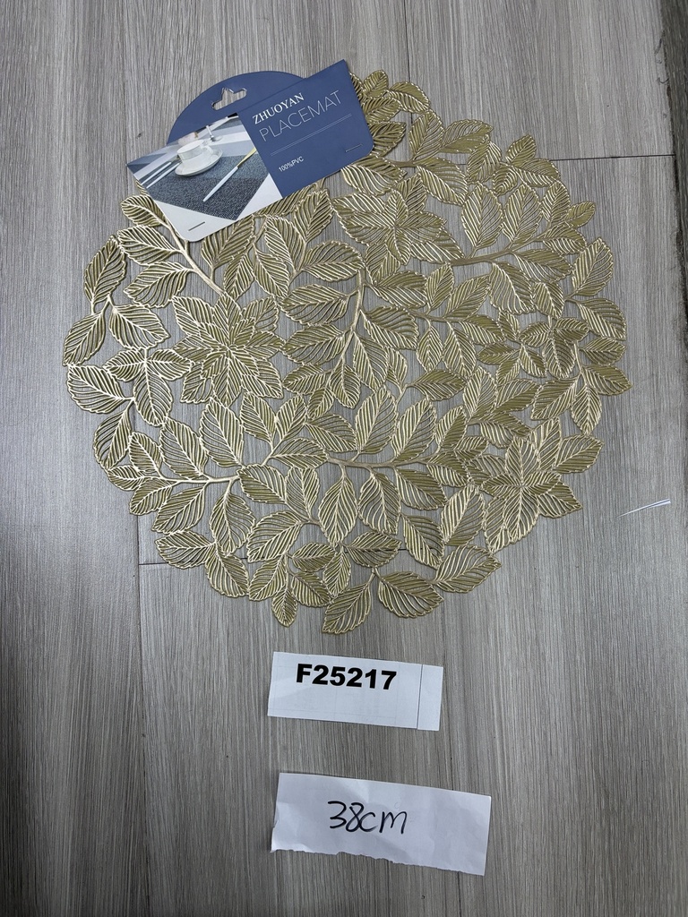 Pöytätabletti 38 cm, kulta