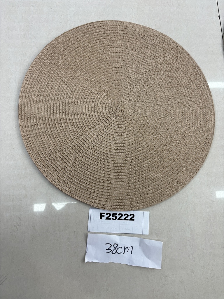 Pöytätabletti 38 cm, vaalean ruskea