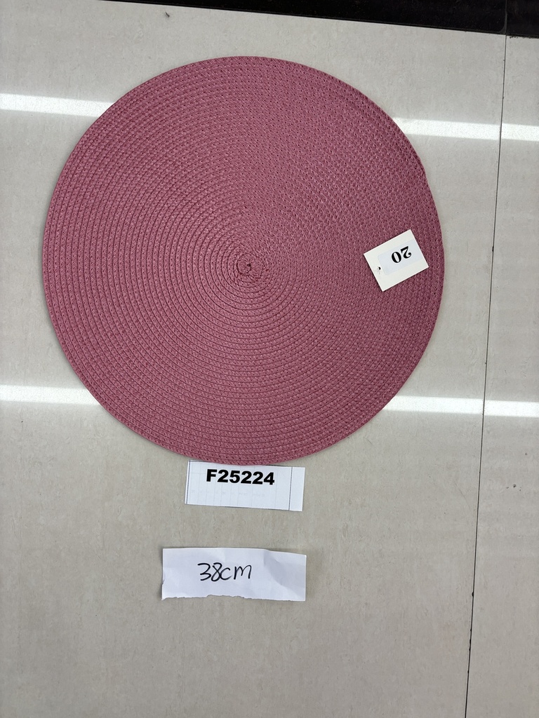 Pöytätabletti 38 cm, roosa