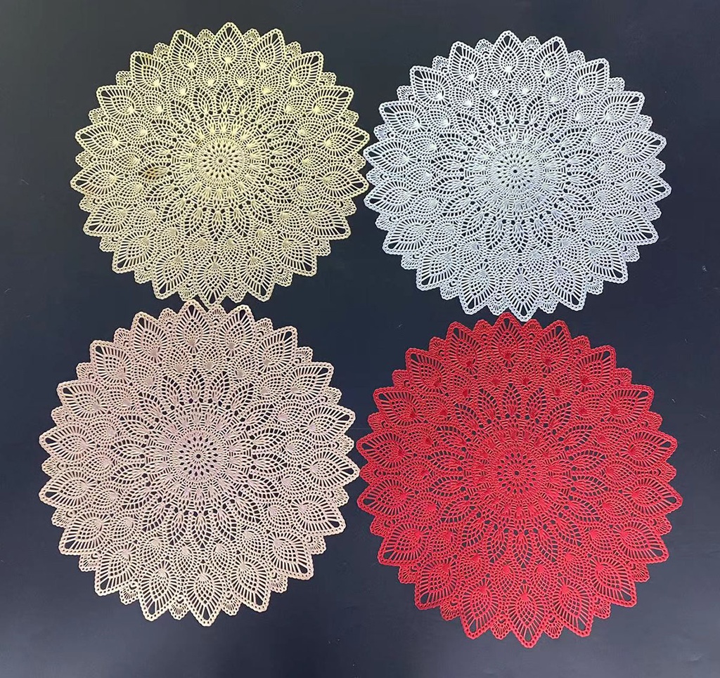 Pöytätabletti 38 cm, hopea