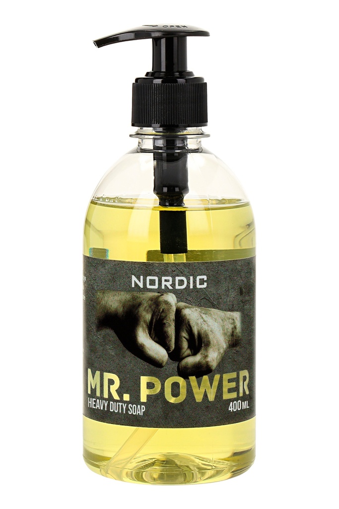 NORDIC Mr. Power Tehokäsiputsi 400ml ME 12 kpl