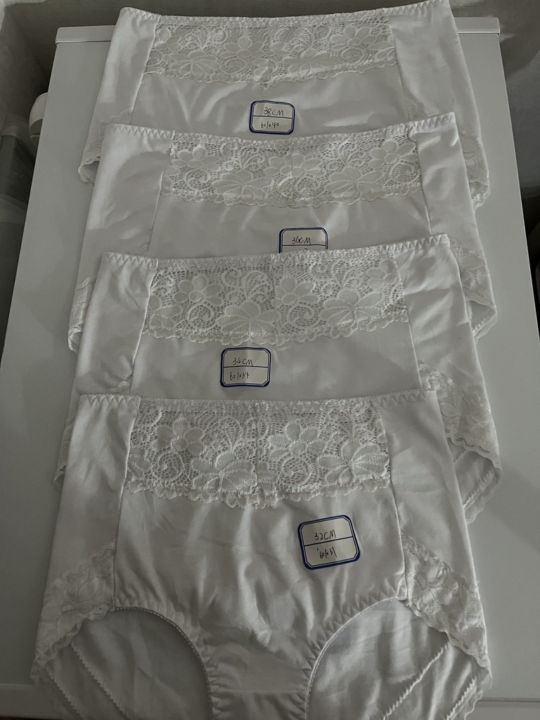 Naisten alushousut musta, XL