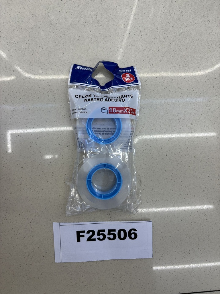 Teippirulla 2 kpl, 18mm*33m