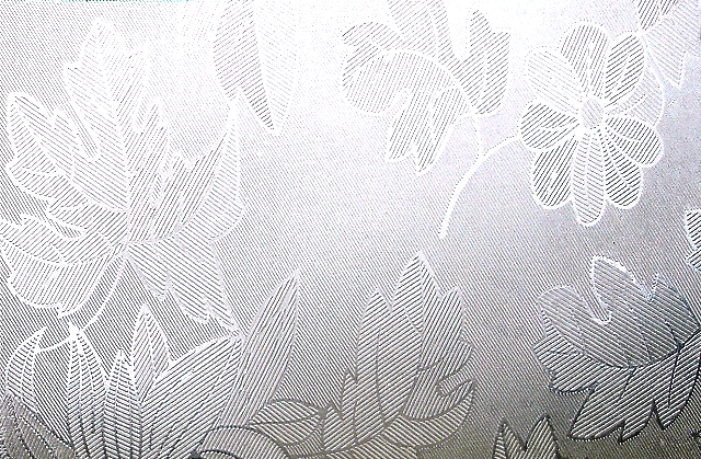 Kontaktimuovi Transp. geprägt Blume 45x200cm