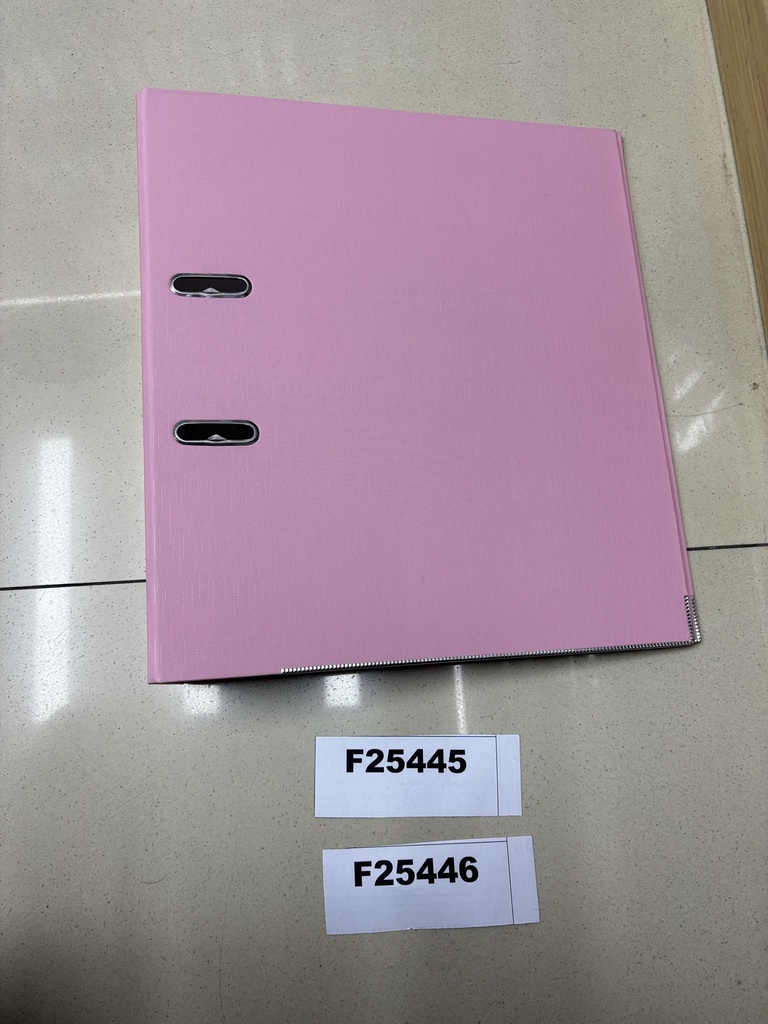 Kansio A4, 31.6*28.5*7.2cm, pinkki.