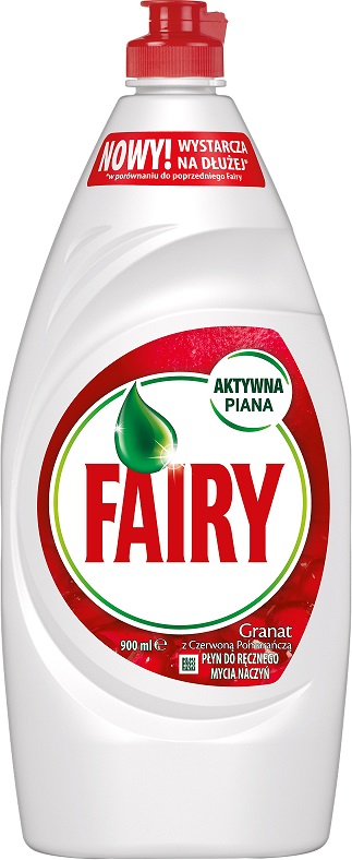 FAIRY 900ML GRANAATTIOMENA & PUNAINEN APPELSIINI, valk. Pullo