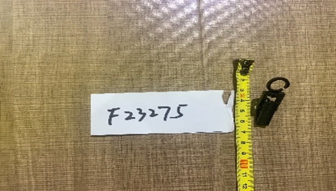 Henkari klipsi 5cm, metalli, sp 200, ct 1000