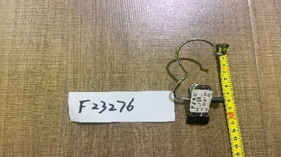 Henkari klipsi koukulla 11cm, metalli, sp 200, ct 1000