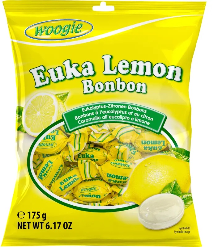 Eukalyptus-lemon candies 175g