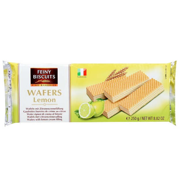 Vohvelit Sitruuna, Wafers with lemon filling 250g