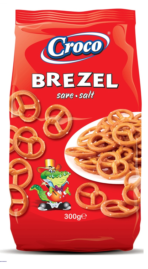 Croco Suolatut pretzelit 300g.  