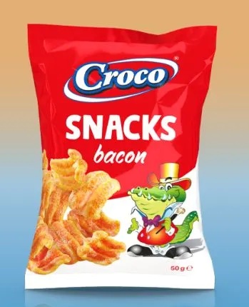 Croco Snacks Bacon 50g 