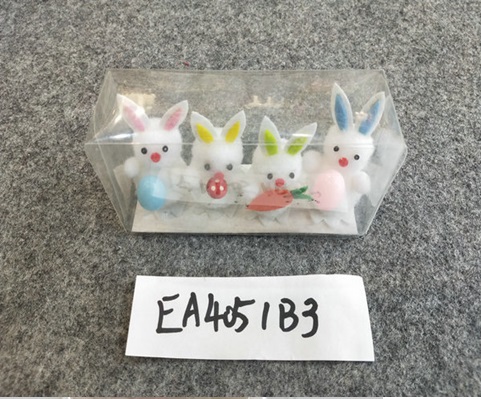 Jänöt 4 kpl/boxi, 6 cm