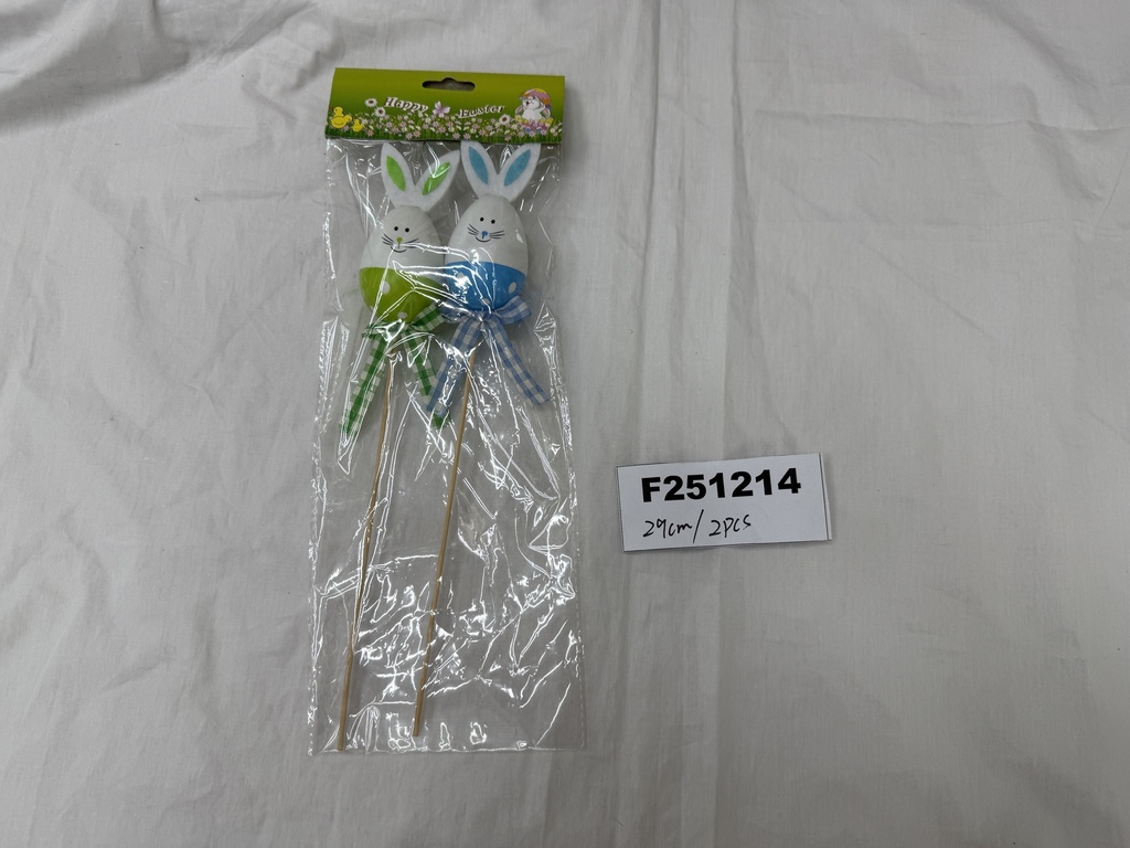 Pääsiäispuput tikussa 29 cm, 2 kpl