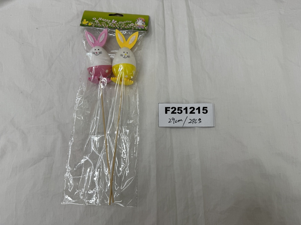 Pääsiäispuput tikussa 29 cm, 2 kpl