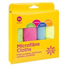 McLean mikrokuituliinat 4-pack, 32x32cm värimix