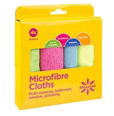 McLean mikrokuituliinat 4-pack, 32x32cm värimix