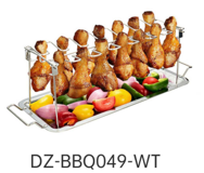 Grillausritilä kanankoivet, 43,5*14,5*13,8cm
