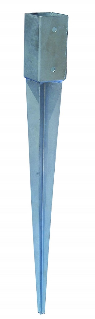 Aitatolpan jalka 77x77x150 mm, 
750 MM 
kuumasinkitty