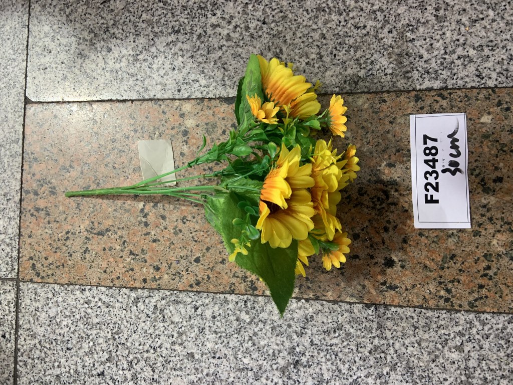 Tekokukka  30cm, 1 väri, 7 kpl  kukkia