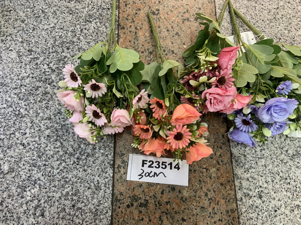 Tekokukka  30cm, värilajitelma, 15 kpl  kukkia